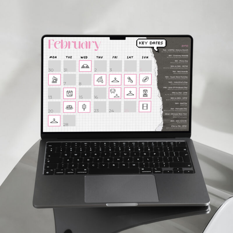 Sorella Creative Social Media Calendar 2023