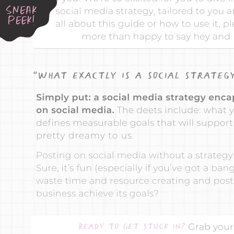 Sorella Creative Custom Social Media Strategy